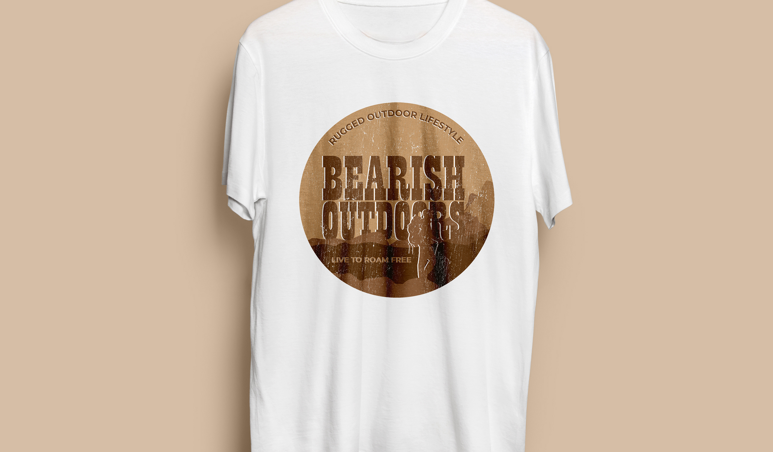 T-shirt Design by atularts for Bearish Outdoors | Design #28076153