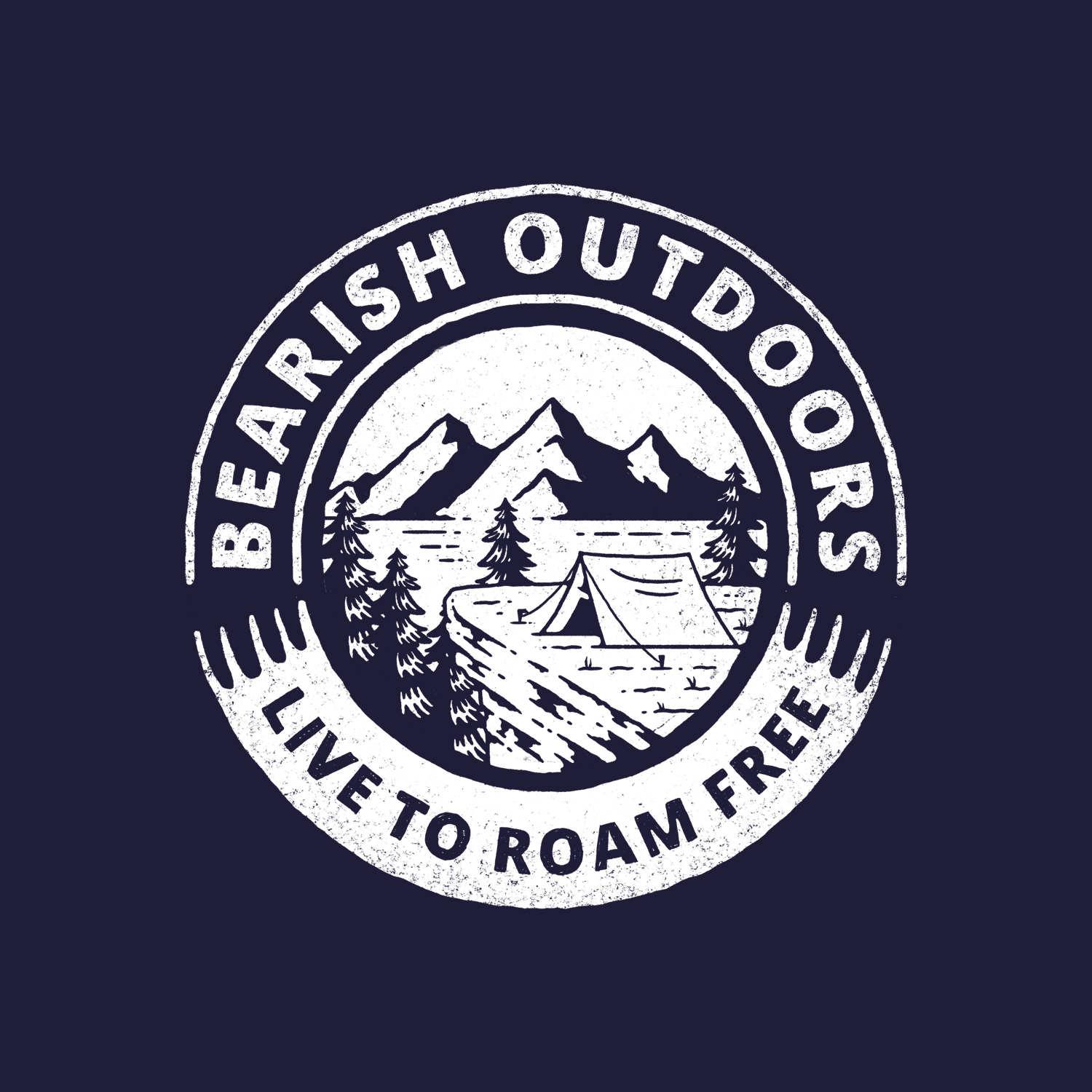 T-shirt Design by utsukushiitsumi for Bearish Outdoors | Design #28076306