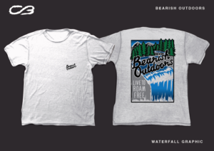 T-shirt Design by Col 3 for Bearish Outdoors | Design: #28079243