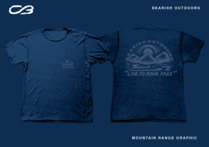 T-shirt Design by Col 3 for Bearish Outdoors | Design: #28079576