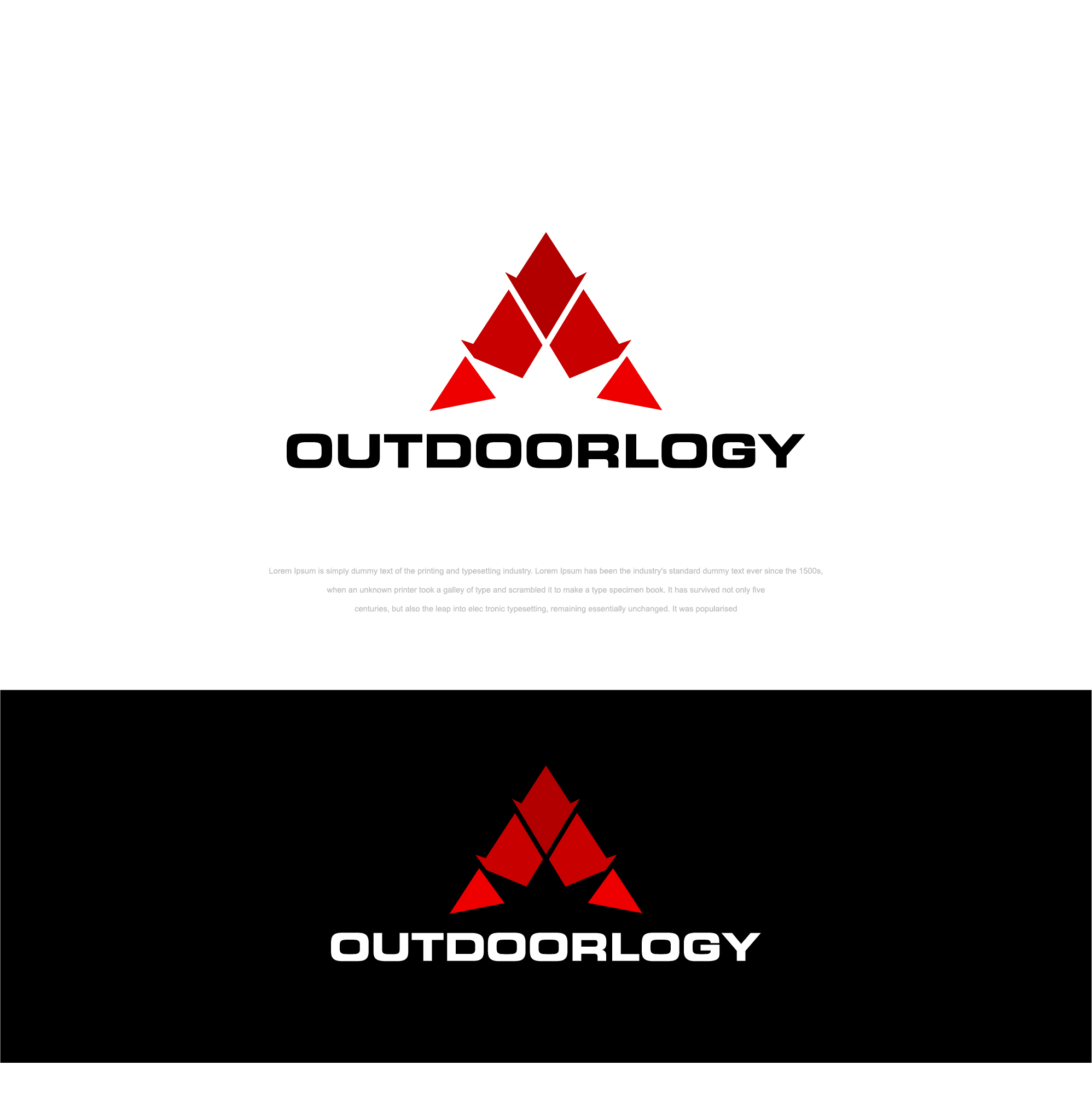Masculine, Bold, Outdoor gear company Logo Design for Outdoorlogy by