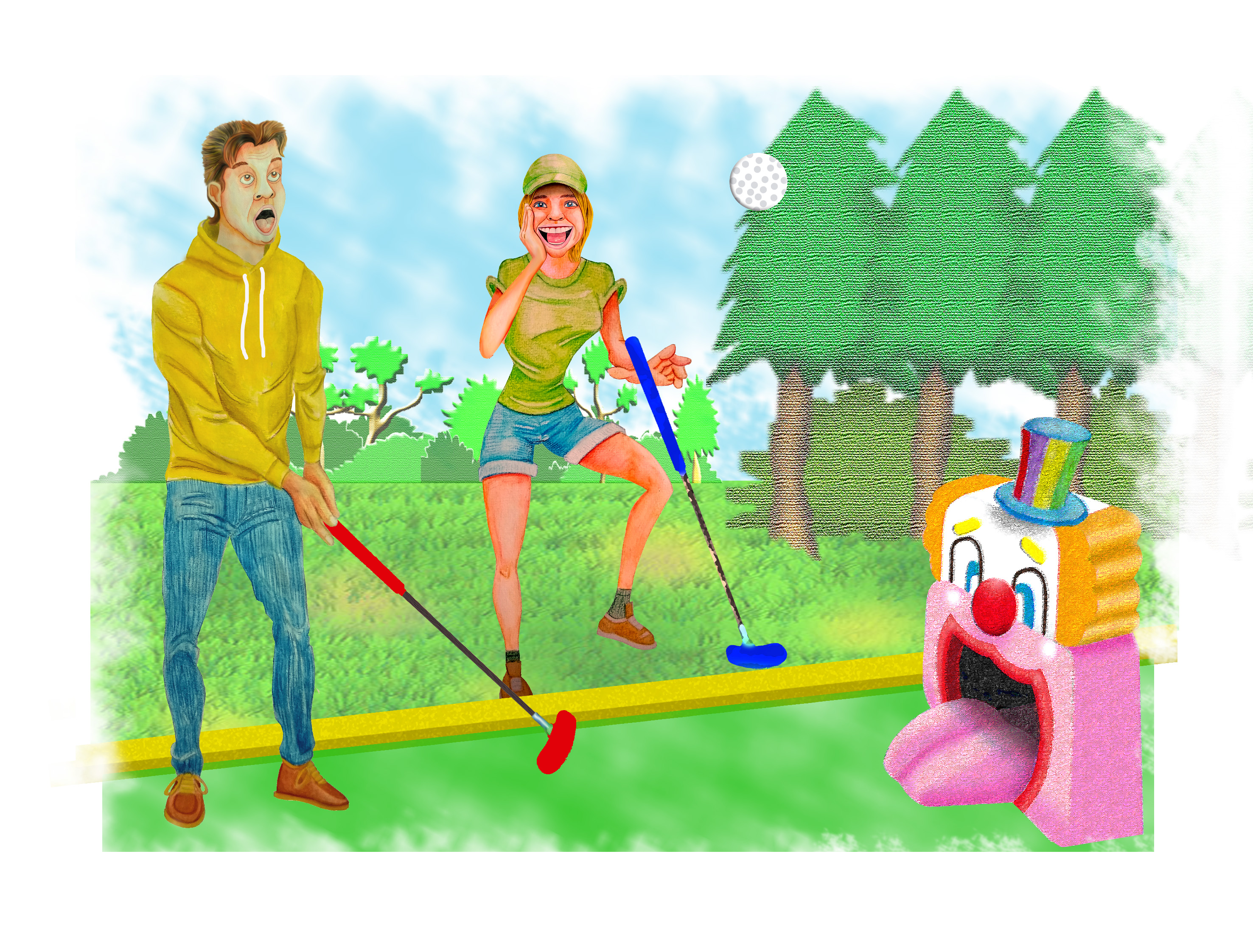 Illustration Design by chute.juego for OM Vertriebsagentur UG | Design #28112008