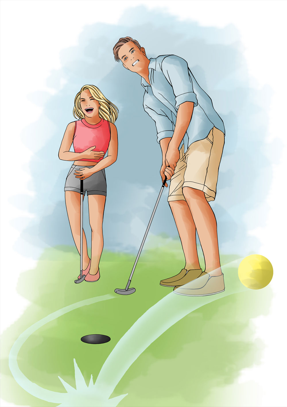 Illustration Design by syanagawa for OM Vertriebsagentur UG | Design #28110942