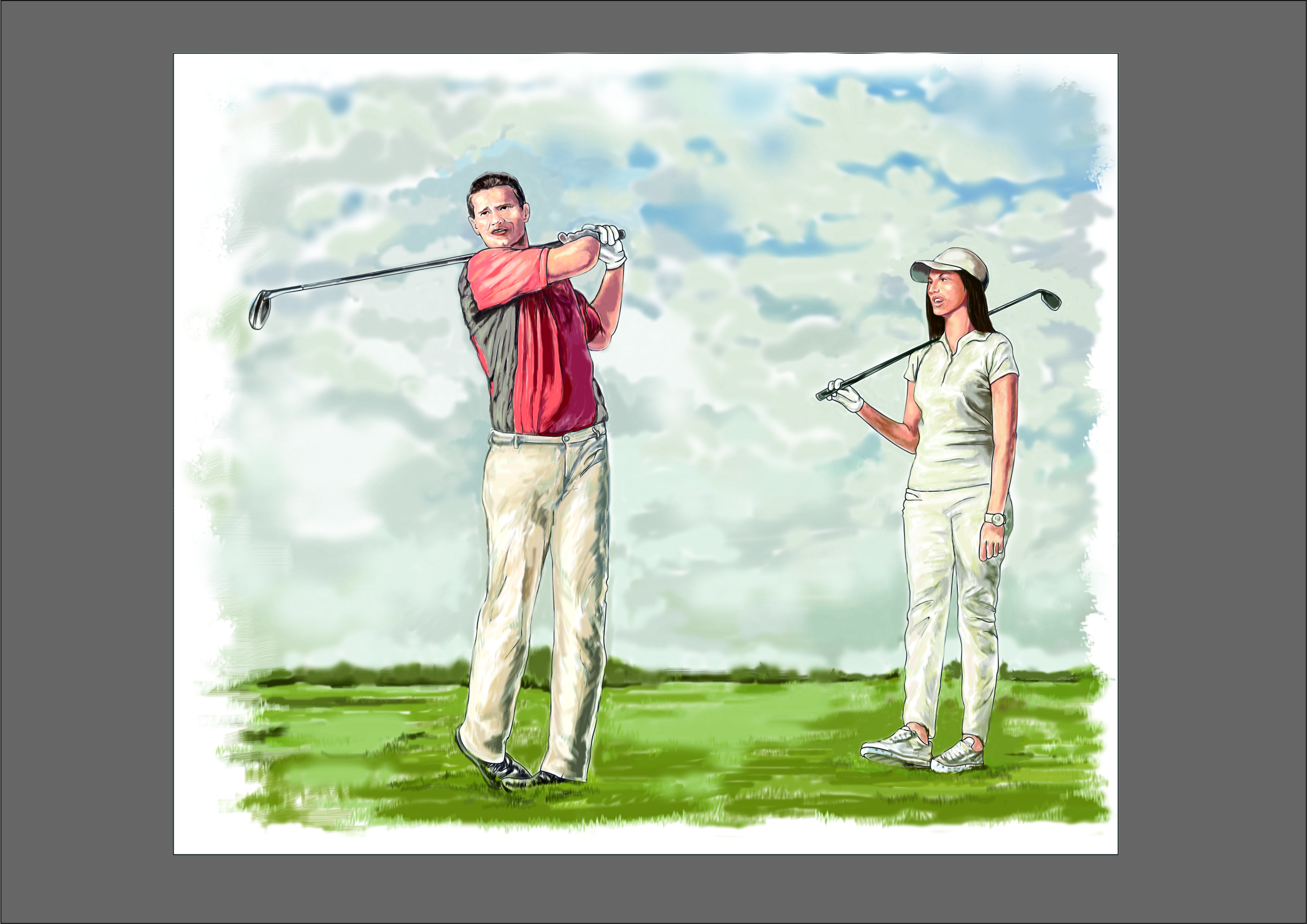 Illustration Design by Jamal 12 for OM Vertriebsagentur UG | Design #28100141
