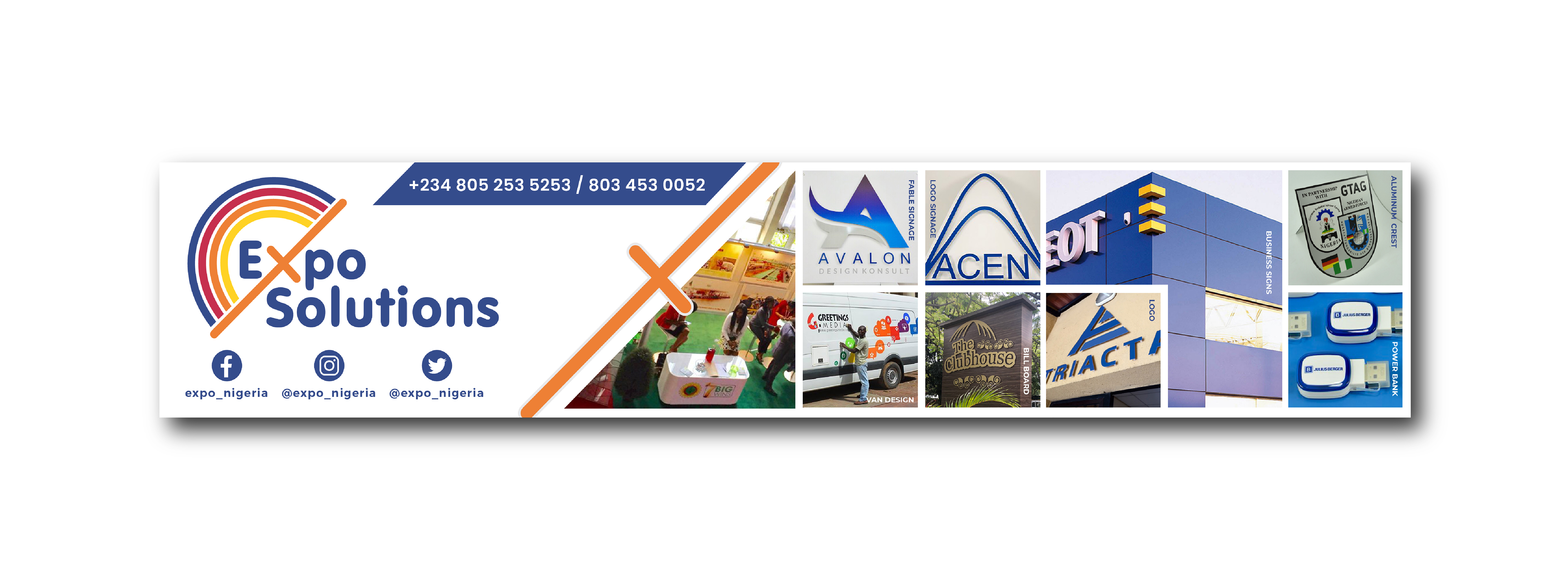 Diseño De Banner Publicitario por SAI DESIGNS para Expo Solutions LTD | Diseño #28098163