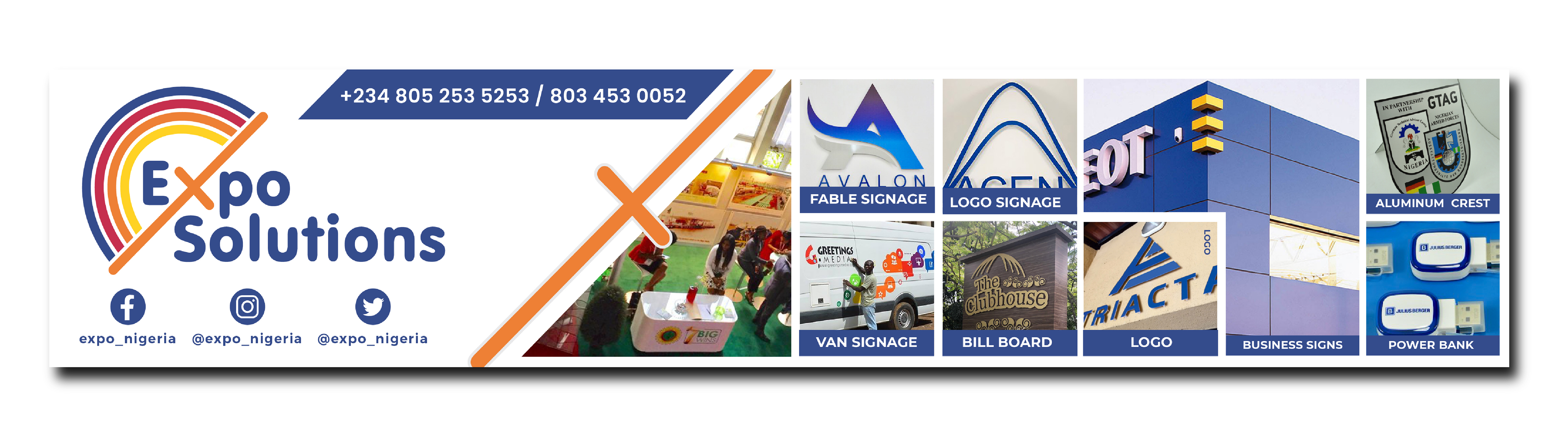 Diseño De Banner Publicitario por SAI DESIGNS para Expo Solutions LTD | Diseño #28107396