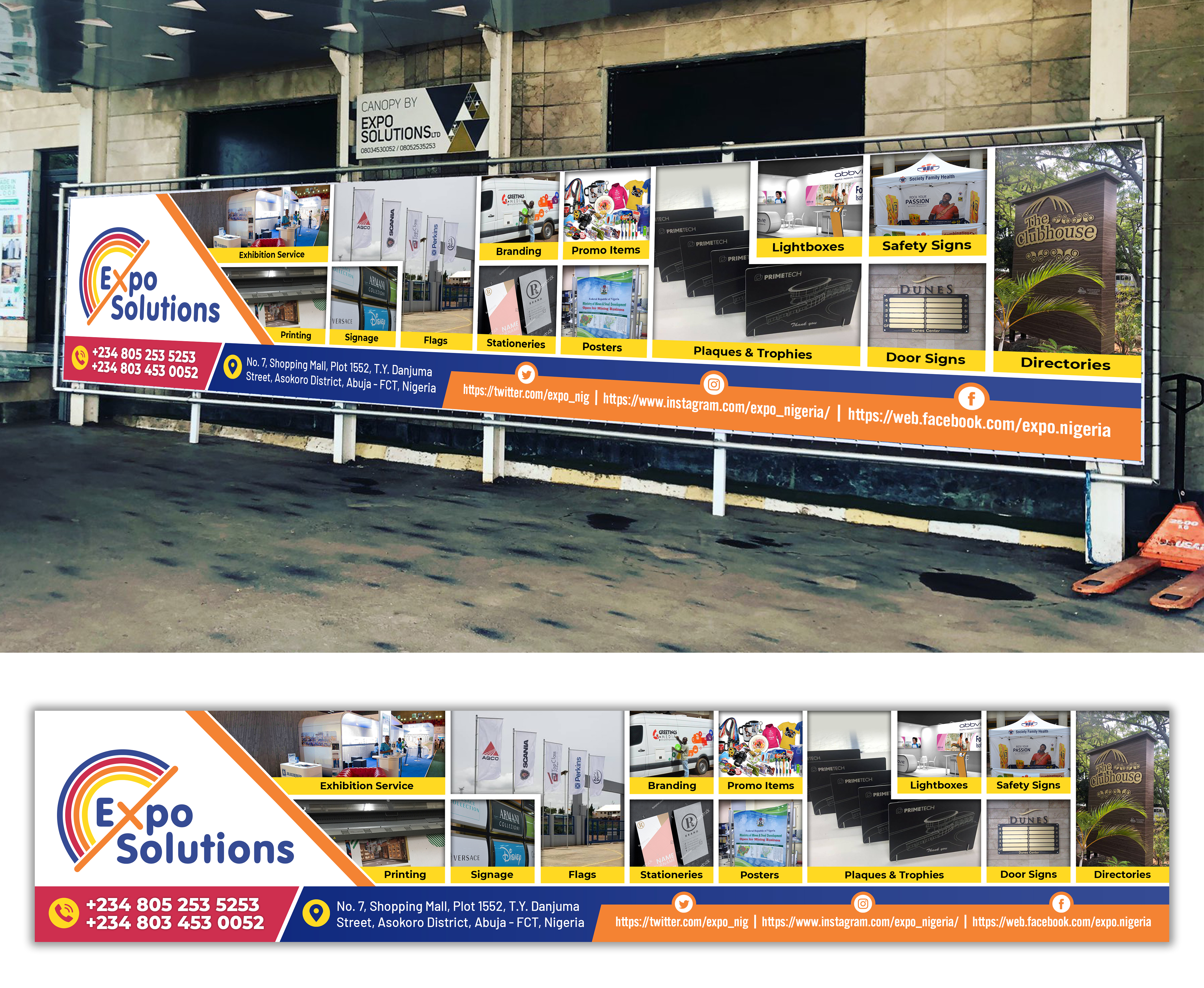 Diseño De Banner Publicitario por SAI DESIGNS para Expo Solutions LTD | Diseño #28108058