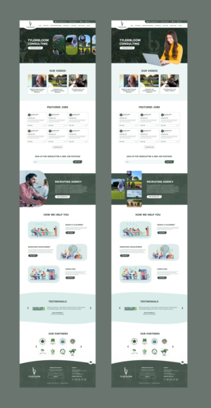 WordPress-Design von MAHABA für TBloom, LLC | Design: #28081631