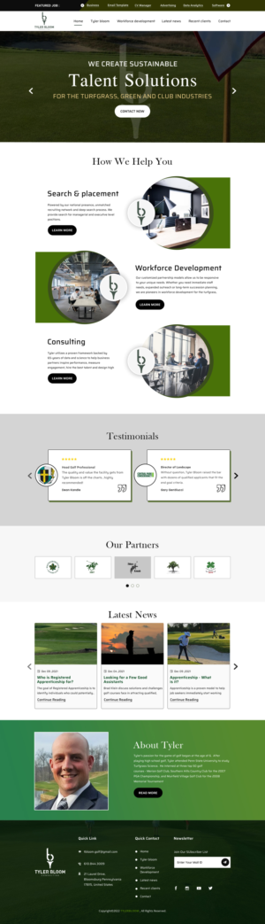 WordPress-Design von sai.designer87 für TBloom, LLC | Design #28102295