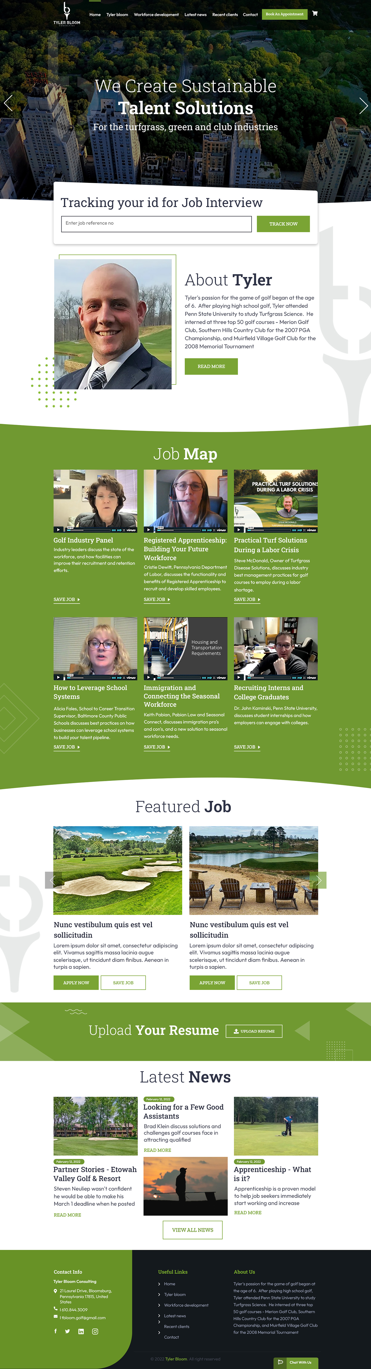 Wordpress Design by sai.designer87 for TBloom, LLC | Design #28130512