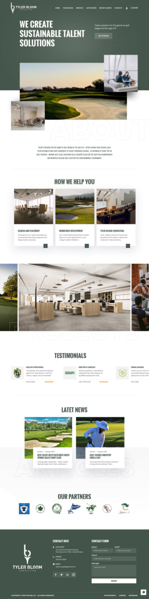 WordPress-Design von nzdesigners für TBloom, LLC | Design: #28084565