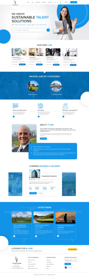 WordPress-Design von logoQ für TBloom, LLC | Design: #28099091
