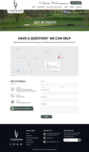 WordPress-Design von Titan Eagle für TBloom, LLC | Design: #28244236