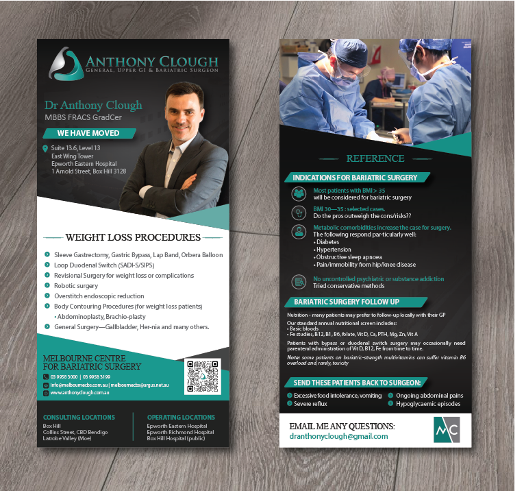 Diseño de Flyer por alex989 para Anthony Clough | Diseño #28079692