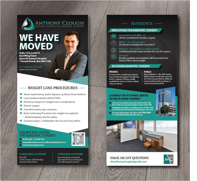 Design de Flyer par alex989 pour Anthony Clough | Design #28091329