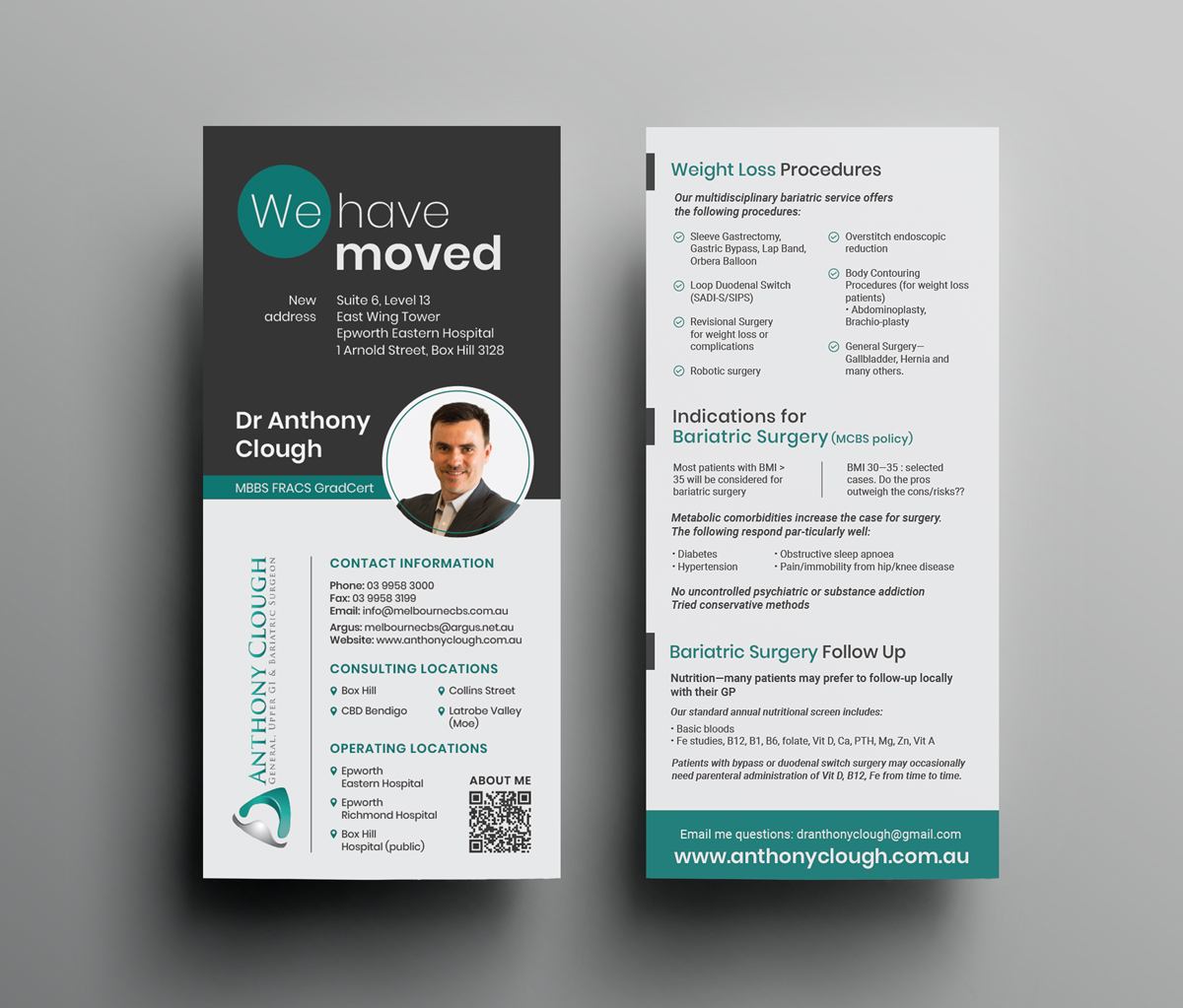Design de Flyer par JK18 pour Anthony Clough | Design #28149414