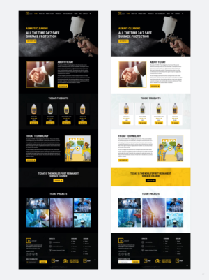 Web Design by pb for TiCoat  | Design: #28093541