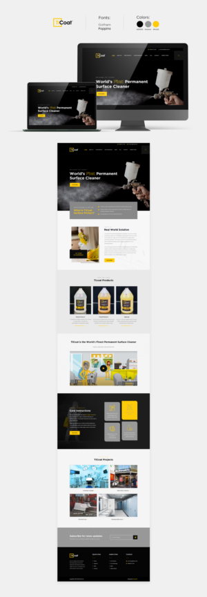 Web Design by PP² for TiCoat  | Design: #28086734