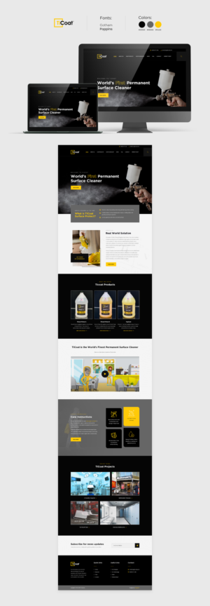 Web Design by PP² for TiCoat  | Design: #28086735