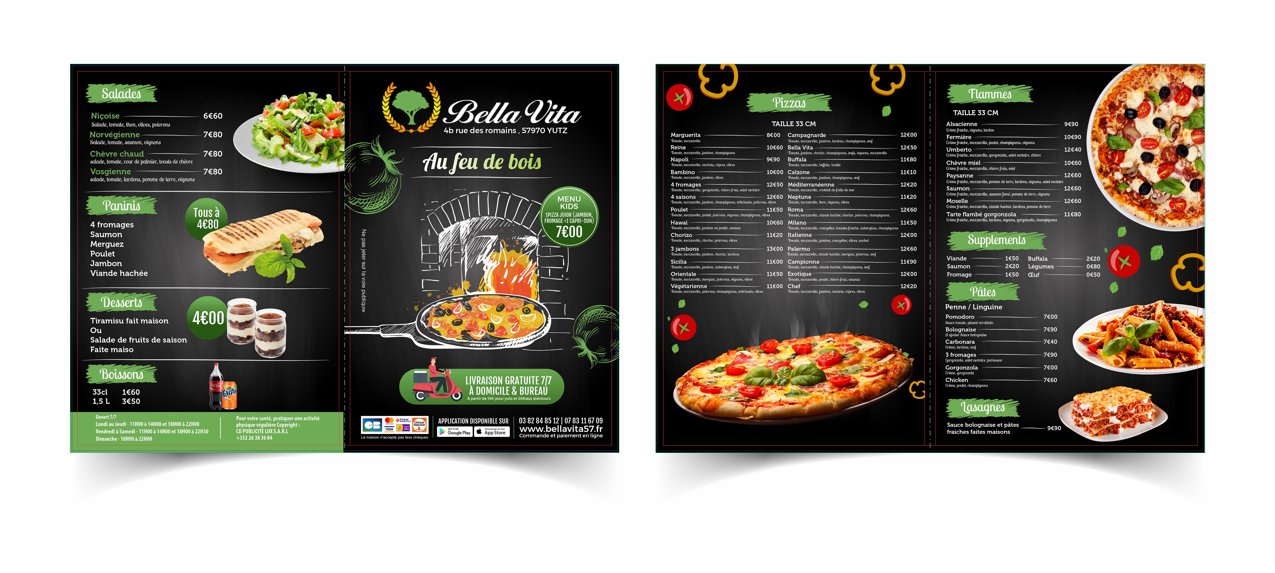 Flyer Design by ARPITA MAITY for CD PUBLICITE LUX | Design: #28086588
