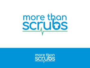 more than scrubs  | Logo Design by Sacril