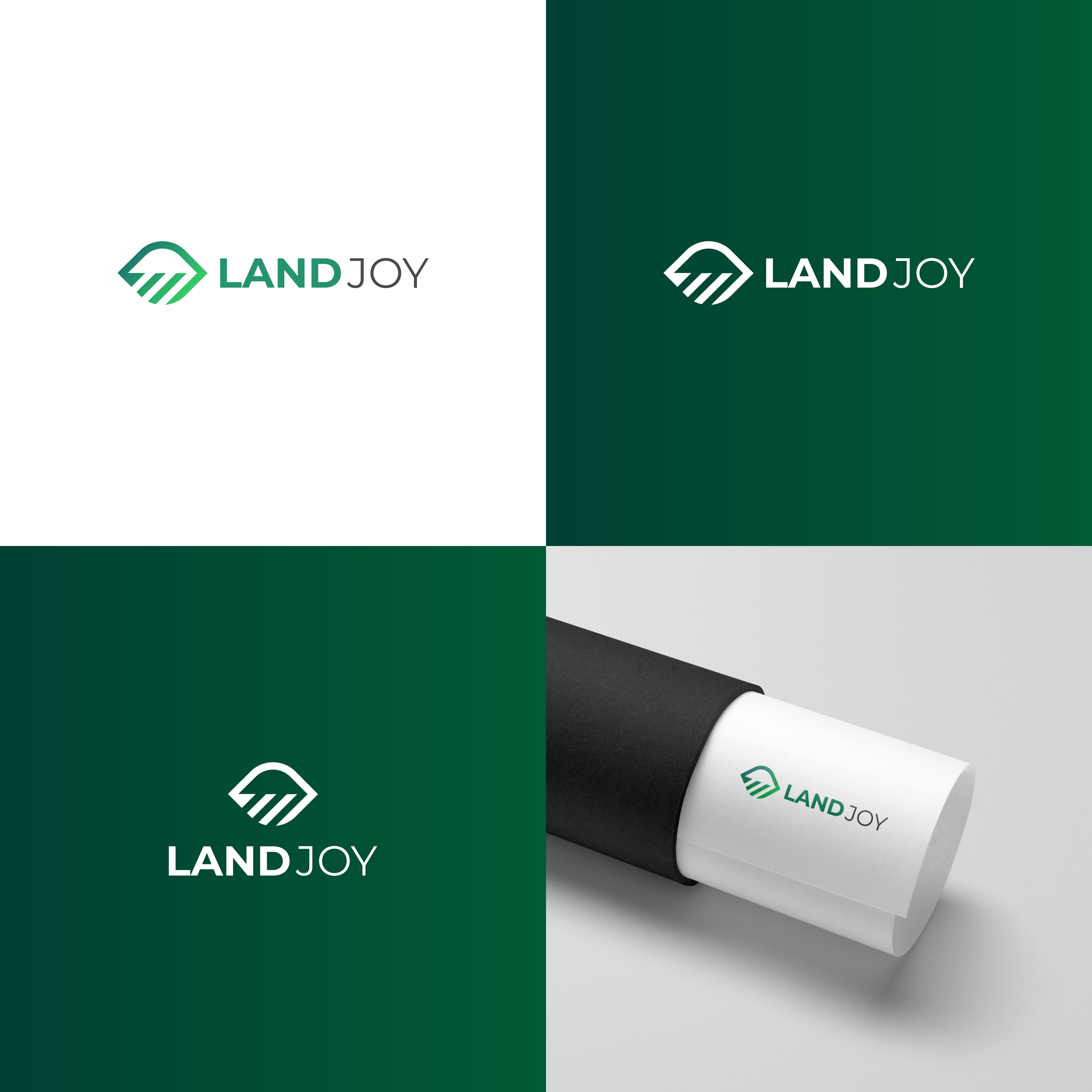Diseño de Logo por Ilham design para LandJoy | Diseño #28082761