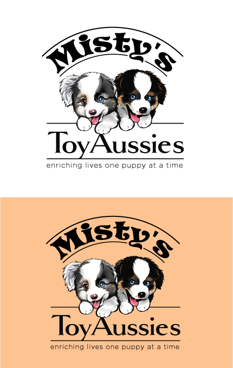 Logo Design by Suprakash 3 for Misty's Toy Aussies | Design #28100229