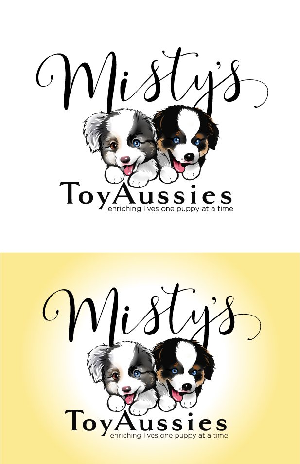 Logo Design by Suprakash 3 for Misty's Toy Aussies | Design #28103397