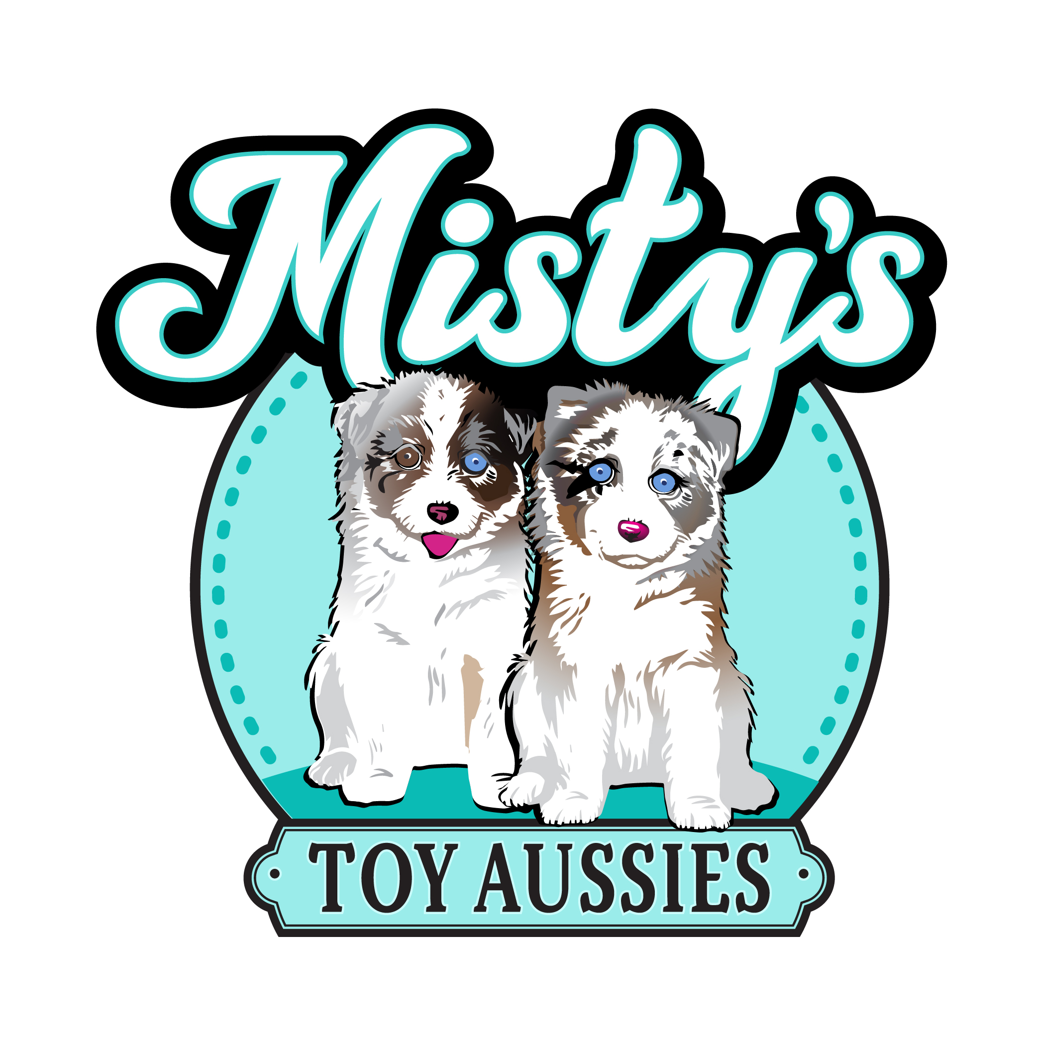 Logo Design by NutJob Industry for Misty's Toy Aussies | Design #28123487