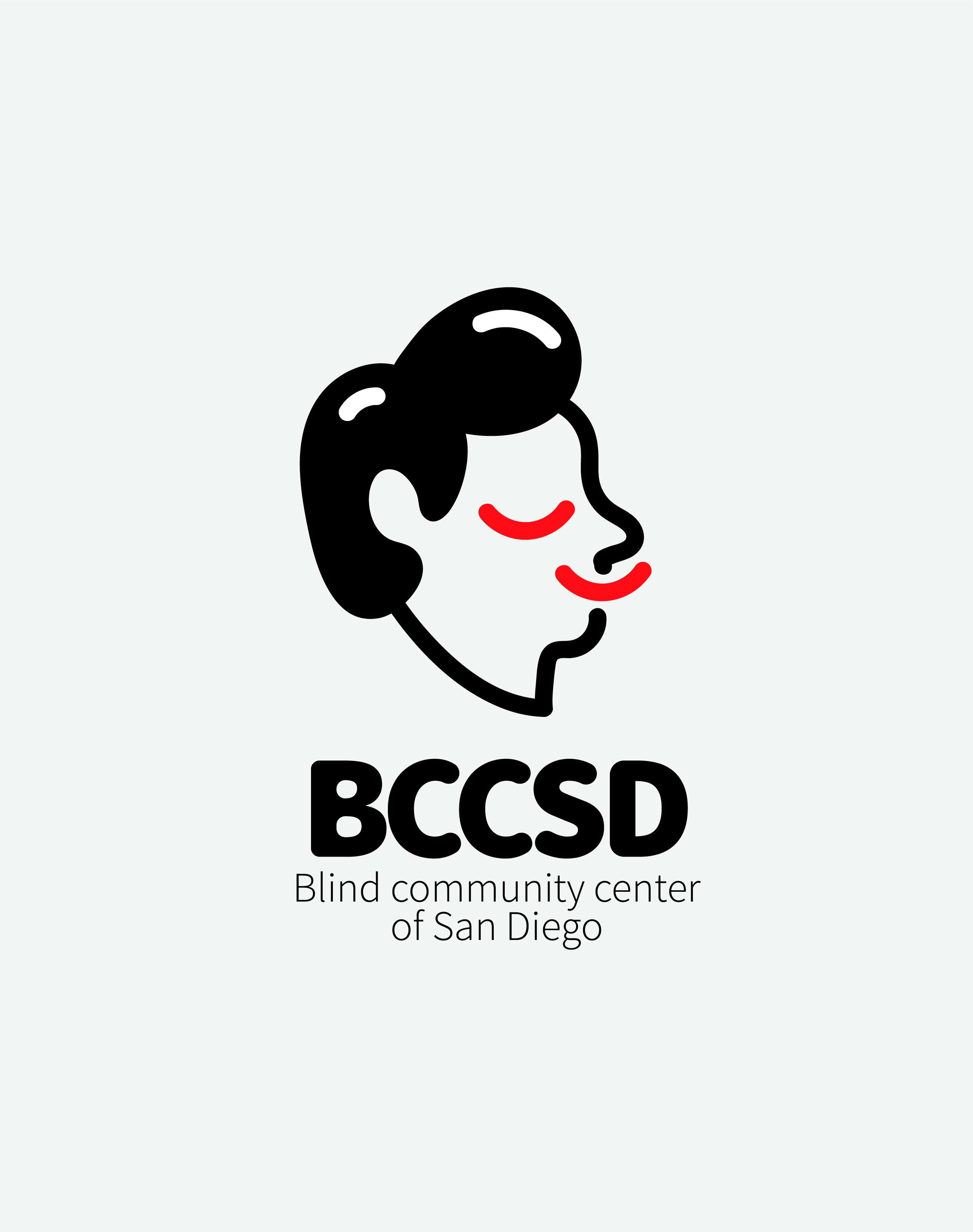 Logo Design by Mala Huerta for Blind Community Center of San Diego | Design #28097373