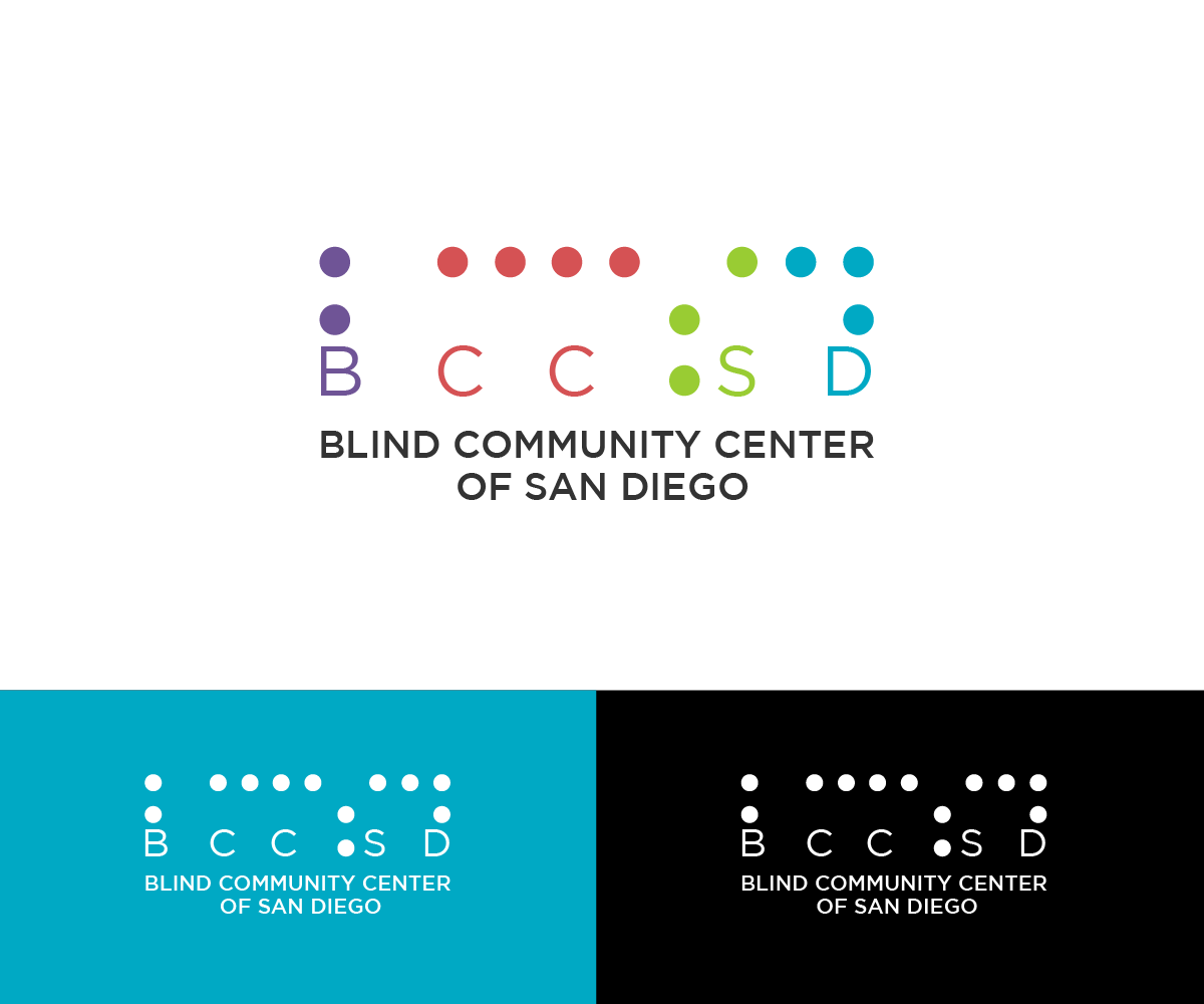 Logo Design by GliderGraphx for Blind Community Center of San Diego | Design #28087056
