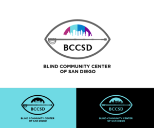Logo-Design von GliderGraphx für Blind Community Center of San Diego | Design: #28087076
