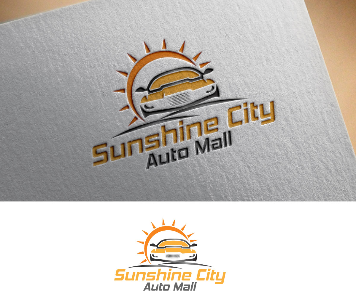 Logo Design by aksuben for Sunshine City Auto Mall | Design: #28085850