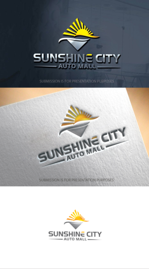 Logo Design by graphicevolution for Sunshine City Auto Mall | Design: #28085834