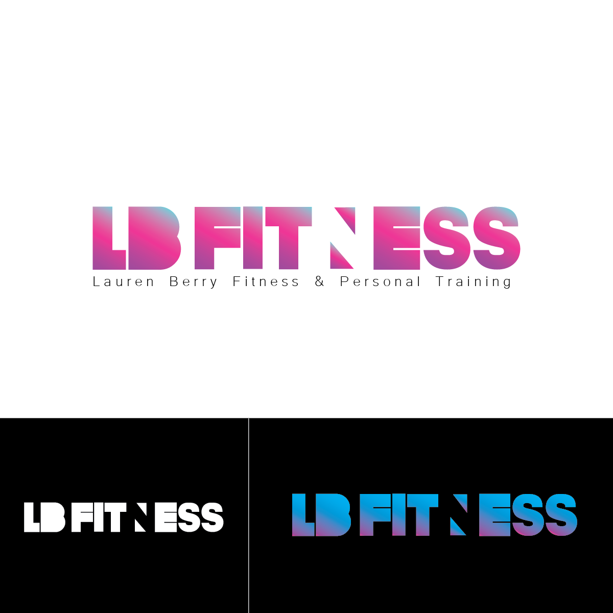 Diseño de Logo por Michael Muyunda para Lauren Berry Fitness (LB FITNESS) | Diseño #3122298
