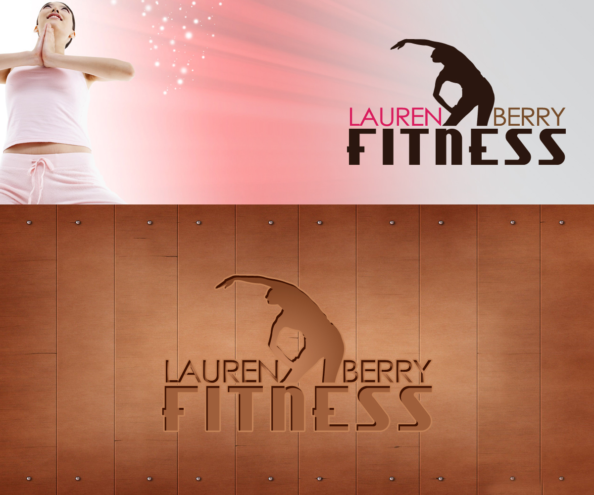 Logo-Design von Motionblur Grafix für Lauren Berry Fitness (LB FITNESS) | Design #3116076