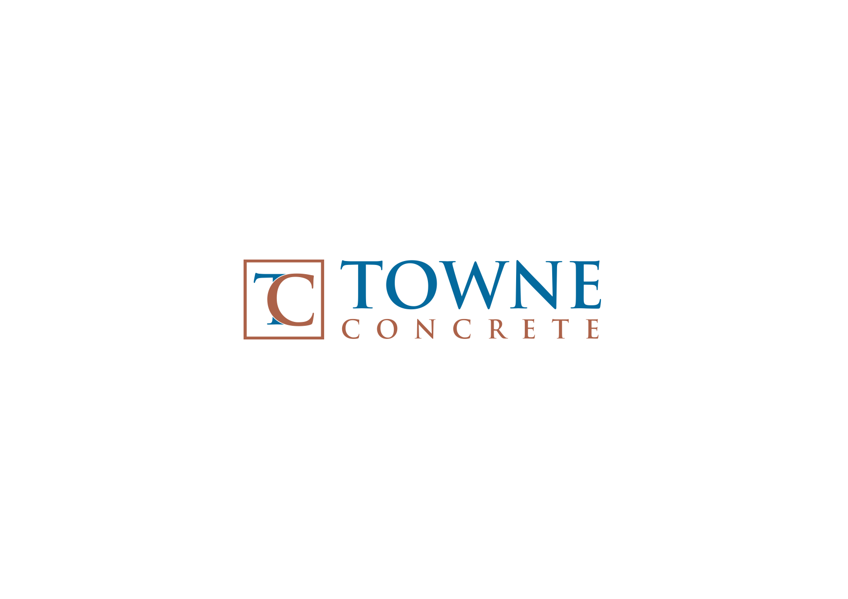 Logo Design by Atiek for Towne Concrete | Design #28125572
