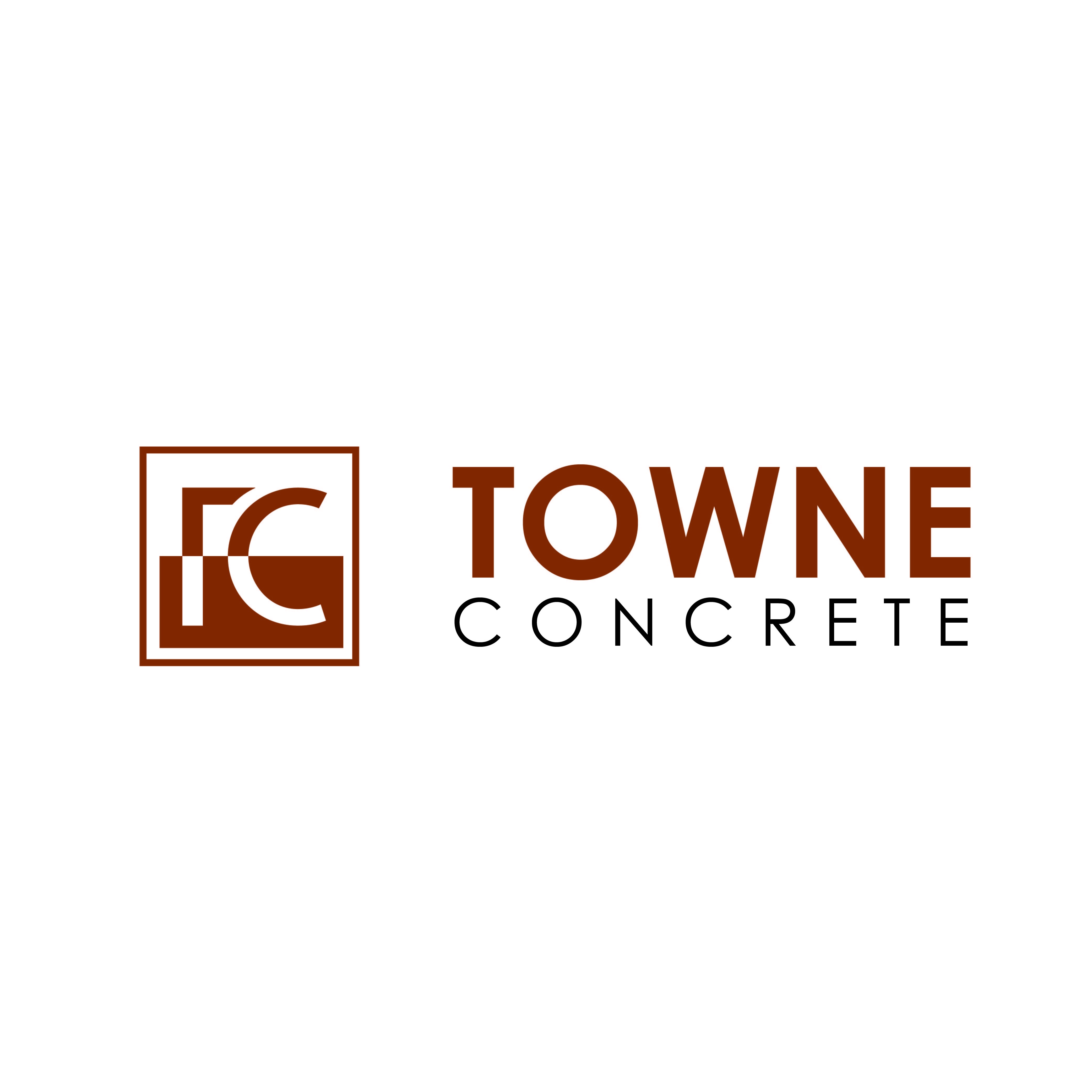 Diseño de Logo por T_jenny para Towne Concrete | Diseño #28137540