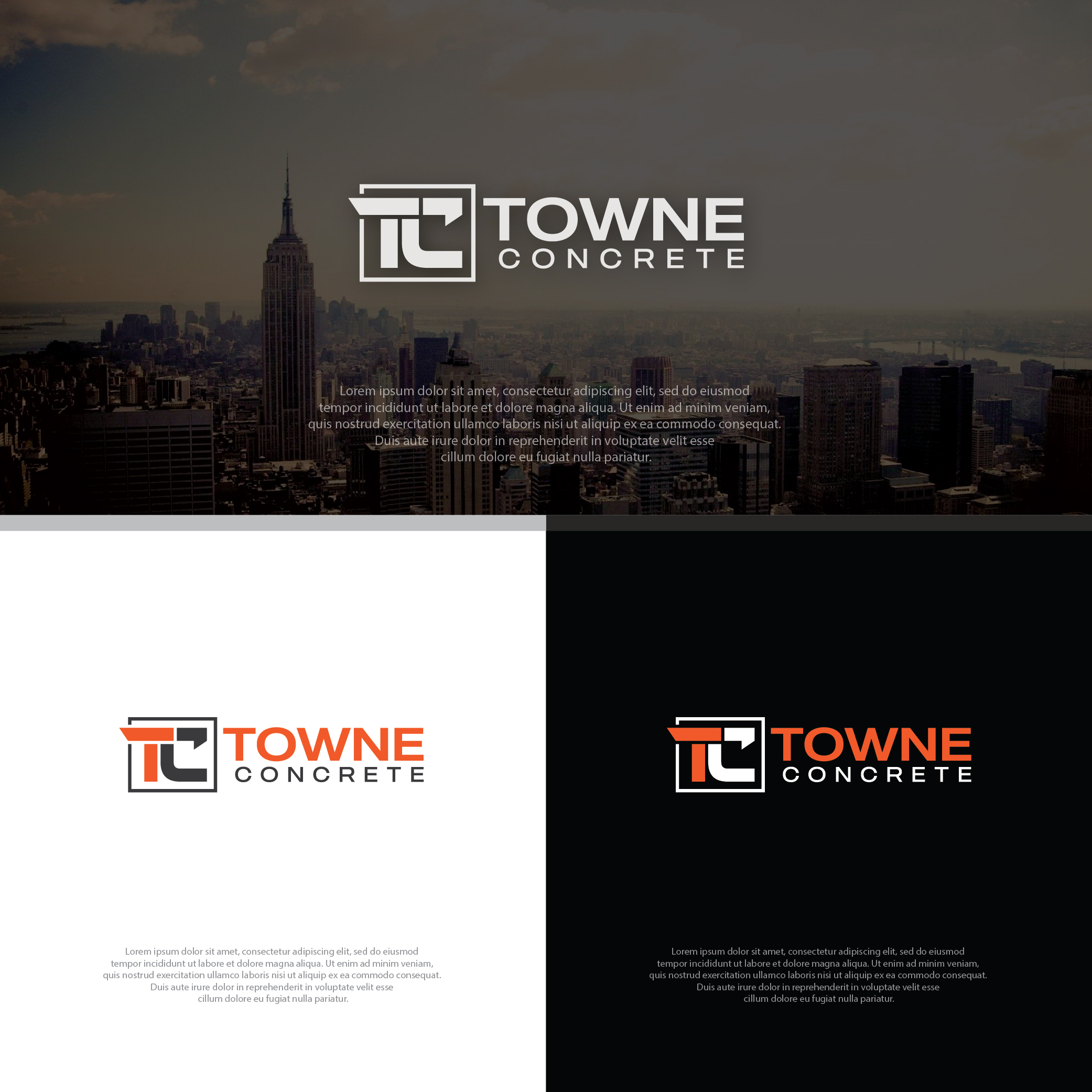 Logo Design by RPN.Kusuma for Towne Concrete | Design #28152070
