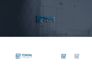 Logo Design by damakyjr for Towne Concrete | Design: #28127290