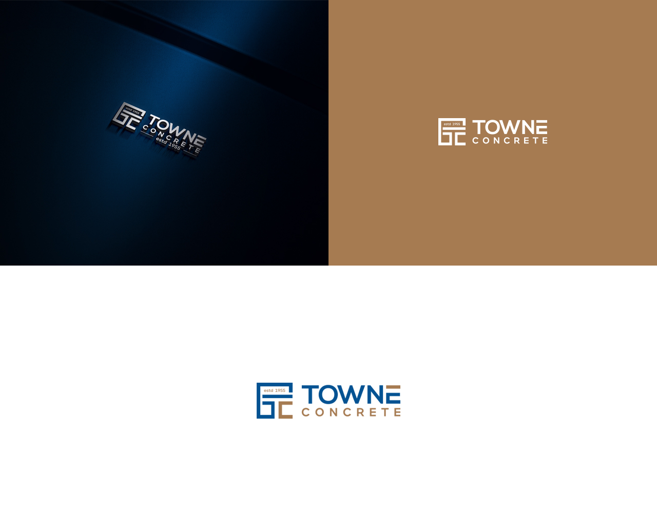 Logo Design by damakyjr for Towne Concrete | Design #28127291