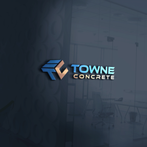 Logo Design by megamen for Towne Concrete | Design: #28126381