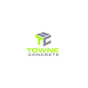 Logo Design by megamen for Towne Concrete | Design: #28126395