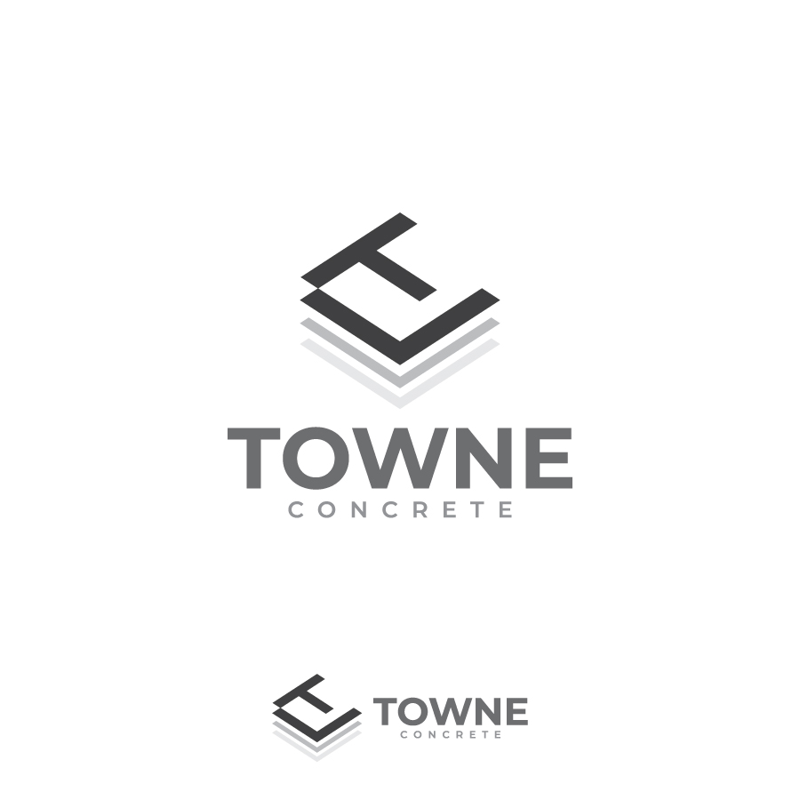 Logo Design by ri_na for Towne Concrete | Design #28135064