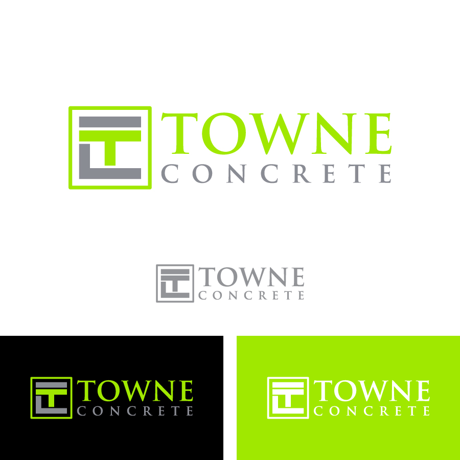 Logo Design by ri_na for Towne Concrete | Design #28156246