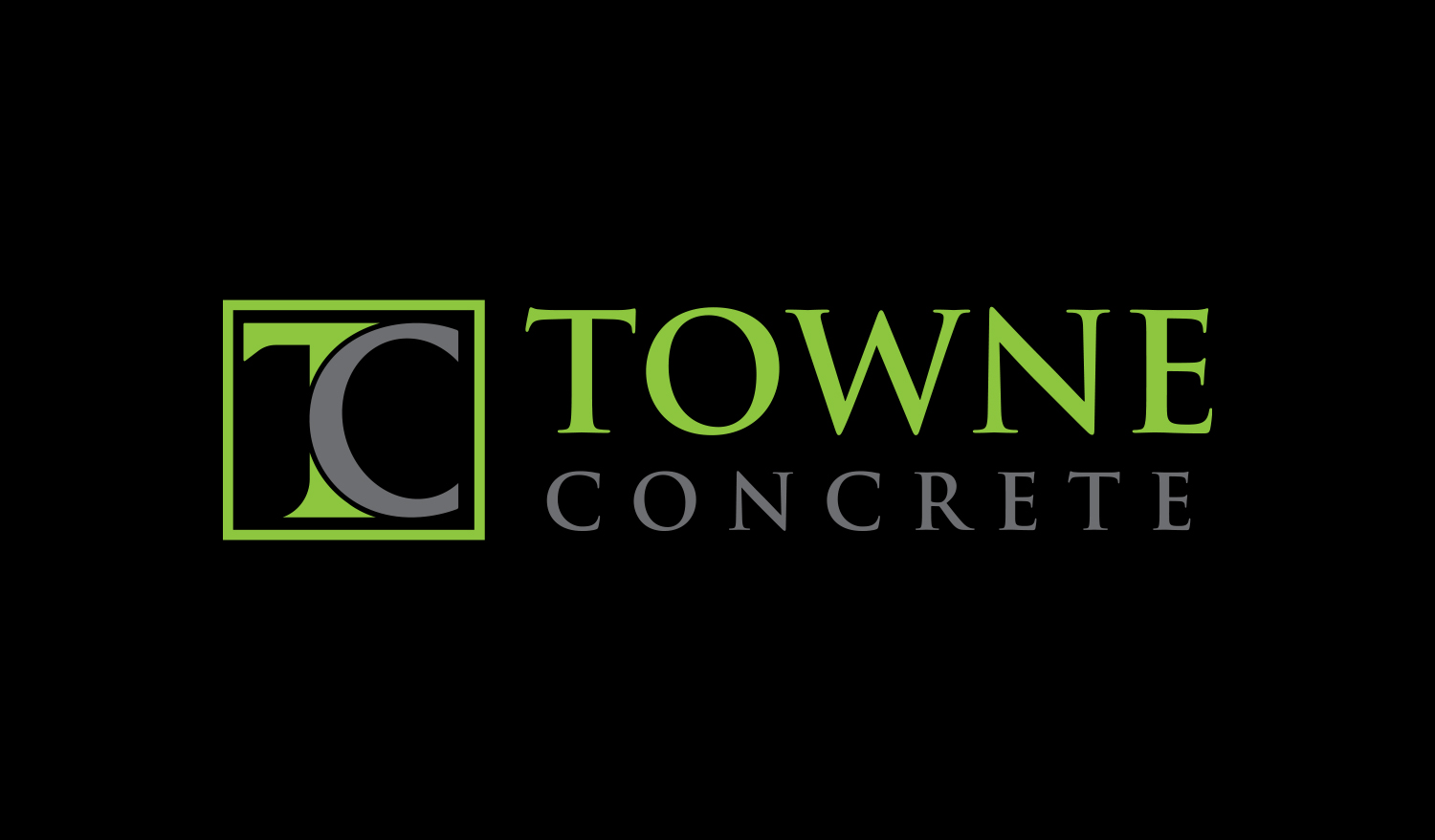 Logo Design by Grafactory for Towne Concrete | Design #28131678