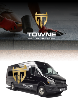 Logo Design by Pak We Designs for Towne Concrete | Design: #28164138