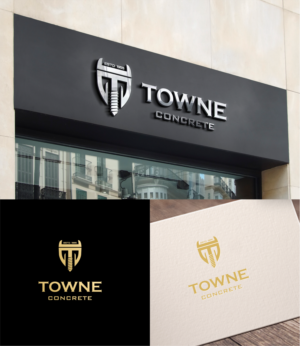 Logo Design by Pak We Designs for Towne Concrete | Design: #28201599