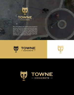 Logo Design by Pak We Designs for Towne Concrete | Design: #28264908