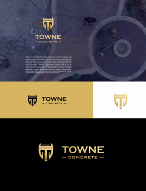 Logo Design by Pak We Designs for Towne Concrete | Design: #28264910